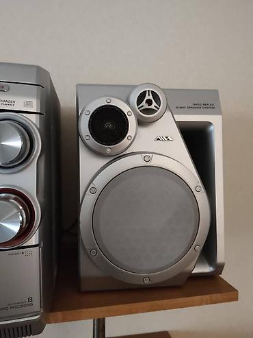 центр калонка: Музыкальный центр Aiwa с акустикой 3‑полосного типа (Bass Reflex) — 2