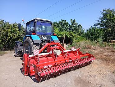 запчасти на прицепы: Belarus 1221 traktor + arxa asqılı torpaq frezesi/torpaq yumşaldıcı — 5