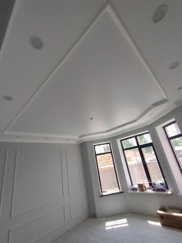 Натяжной потолок: Натяжной потолок 3D потолки, Глянцевое, Матовое Бесплатная консультация, Бесплатный замер, Гарантия — 24