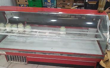 Soyuducu avadanlığı: Vitrin soyuducu 490 azn. Hecbir problemi yoxdur. Uzunlugu 2 metrden — 1