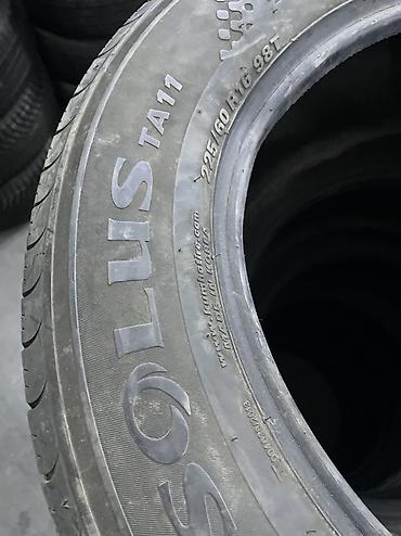 60: Шины 225 / 60 / R 16, Лето, Б/у, Пара, Легковые, Корея, Kumho — 3