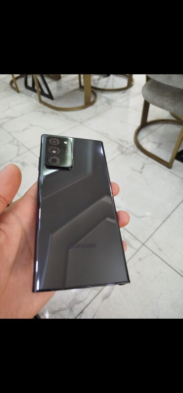 телефон 6: Samsung Galaxy Note 20 Ultra, Б/у, 256 ГБ, цвет - Черный, 2 SIM, eSIM