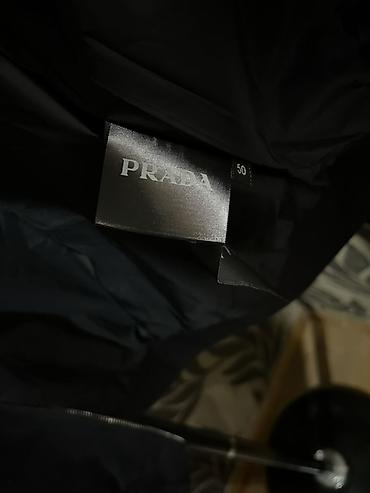Куртки: Куртка на молнии Prada Milano, черная - Лаконичный дизайн: прямой — 8
