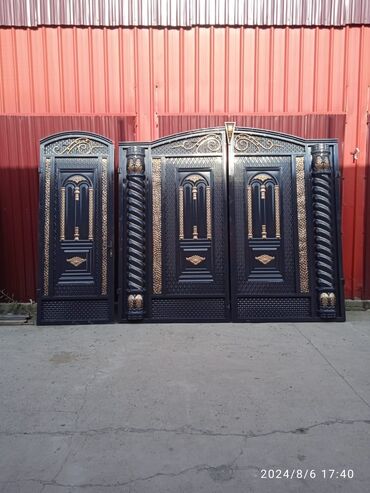 Откатные ворота: Ворота Бишкек принимаем заказы+ доставка и установка — 4
