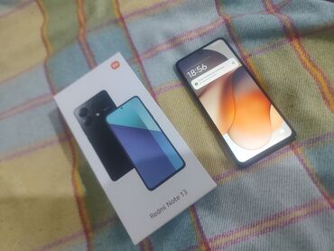 Xiaomi: Xiaomi Redmi Note 13, 256 GB, rəng - Qara, 
 Barmaq izi, İki sim kartlı
