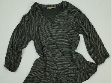 czarne eleganckie bluzki plus size: Блуза жіноча, M, стан - Дуже гарний
