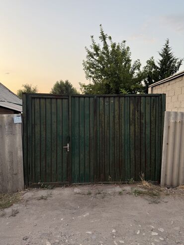 ворота для частного дома: Ворота Б/У