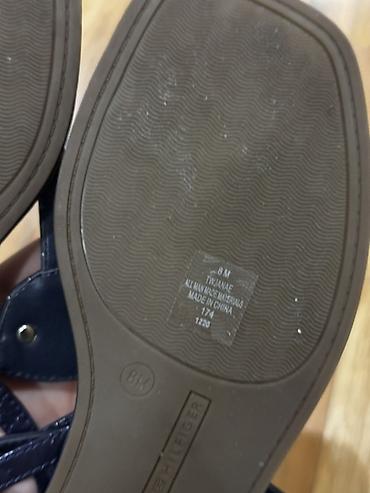 tommy sinny: Босоножки, 38.5, Tommy Hilfiger, Новый, цвет - Синий, Самовывоз — 3