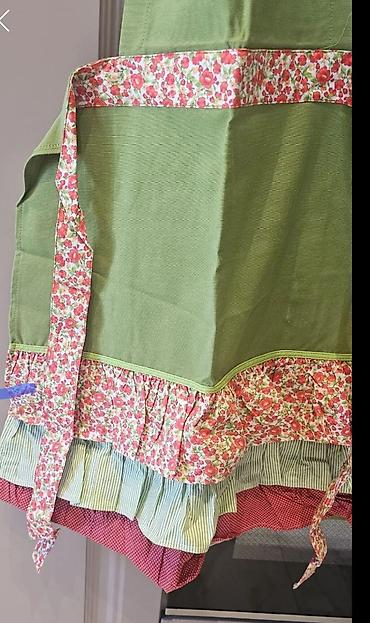 elcin: Mətbəx dəsti – apron, soba əlcəyi və isti boşqab altlığı,tezedi — 2