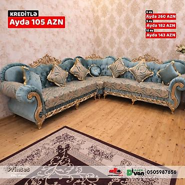 Divanlar: Künc divan, Yeni, Açılmayan, Bazasız, Parça, Ünvana pulsuz çatdırılma — 1