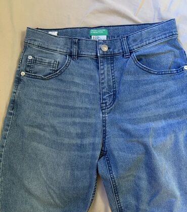 Üst geyimləri: Cins şalvar, Oğlan üçün, 12 - 14 yaş, Benetton