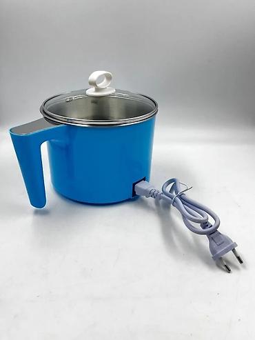 Çaydanlar: Elektrik qazan Elektrikli Mini Qazan – Çoxfunksiyalı Portativ Bişirmə — 3