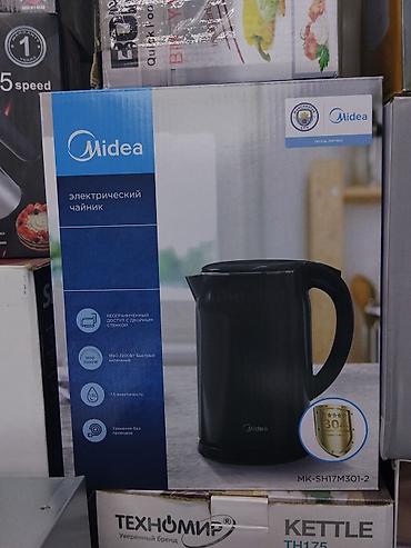 Электрический чайник Midea MK-SH17M301-2 - Объем: 1,5 л - Мощность