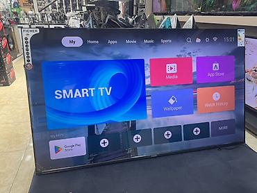 Телевизоры: Ficher HAS 65D20 Smart TV – 65" (165 sm), frameless dizayn - Ekran — 2