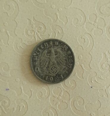 Монеты: Раритетная монета Рейхспфенниг 1941 года, с очень богатой историей