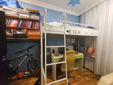 стол приставной: Oğlan üçün, Təknəfərlik çarpayı, Yazı masası