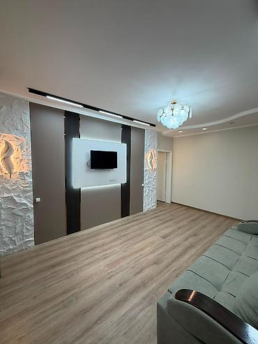 центр: 2 комнаты, 55 м², Средний Джал 106 серия улучшенная, 7 этаж, Евроремонт — 3