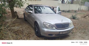 Mercedes-Benz: Mercedes-Benz S 320: 3.2 l | 2000 il Sedan — 3