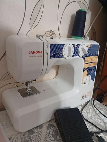 janome: Tikiş maşını Janome, Yeni,Elektromexaniki, 1 saplı, Pulsuz çatdırılma — 2