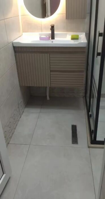 Plitə işləri: Hamam/Tualet təmiri və kafel-metlax işləri - Şəkillərdə göstərilən — 4