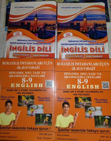 Velosipedlər: ENGLISH sinag - test toplugu