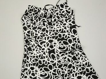 sukienki czarna na ramiączkach: Sukienka, S, stan - Dobry