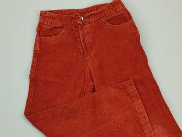 spodnie jeansy na gumce: Spodnie jeansowe, 7 lat, 116/122, stan - Dobry