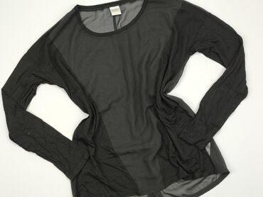 czarne bluzki długi rekaw: Блуза жіноча, M, стан - Дуже гарний