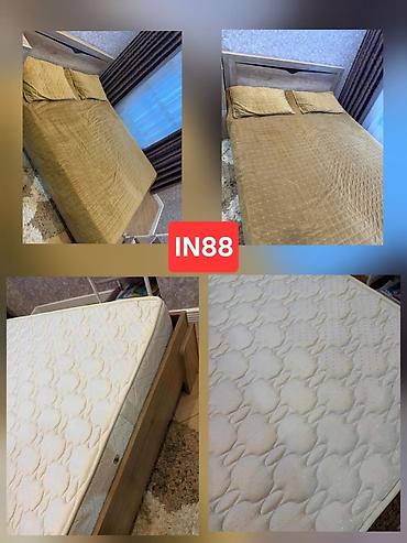 taxt uzu: İkineferlik taxt satılır. - Ölçü: 200 x 165 sm - Matras: ortopedik - — 1