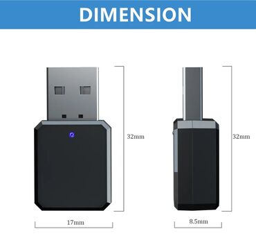 Pojačala i prijemnici: Hands free Bluetooth Aux USB audio prijemnik Bluetooth 5.1 audio — 12