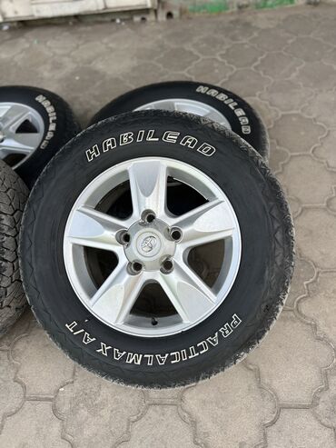 r16 audi: Дөңгөлөктөрү толук 285 / 60 / R 18, Жай, Колдонулган, Комплект, Жол тандабастар (АТ/МТ), Куйма, тешиктери - 5