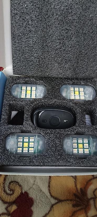накитки на панел: LED комплект «Анти‑хвост» QS‑02/QS‑04 с пультом 2.4G Описание: - — 1