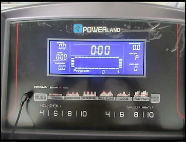 çəki daşlari: Powerland YT-1501AD qatlanan elektrikli yürüyüş zolağı 15% incline — 4