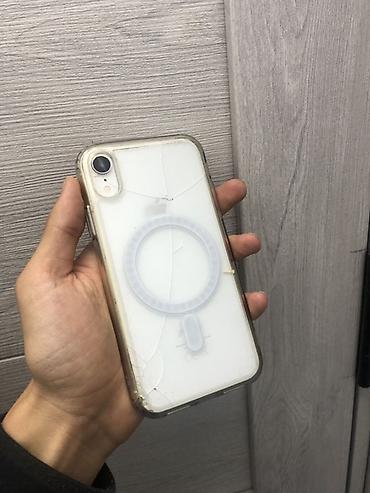 телефон айфон xrбу: IPhone Xr, Б/у, 64 ГБ, Белый, Чехол, 71 % — 8