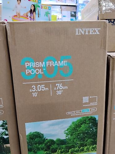 Каркасный бассейн Intex Prism Frame Pool 3.05 м - Серия: Intex Above