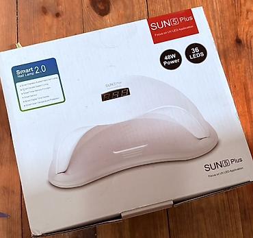Peşəkar manikür üçün tam dəst - UV/LED dırnaq lampası: SUN5 Plus