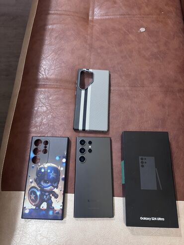 принтер с красками: Samsung Galaxy S24 Ultra, Б/у, 512 ГБ, цвет - Черный, 1 SIM, 2 SIM, eSIM