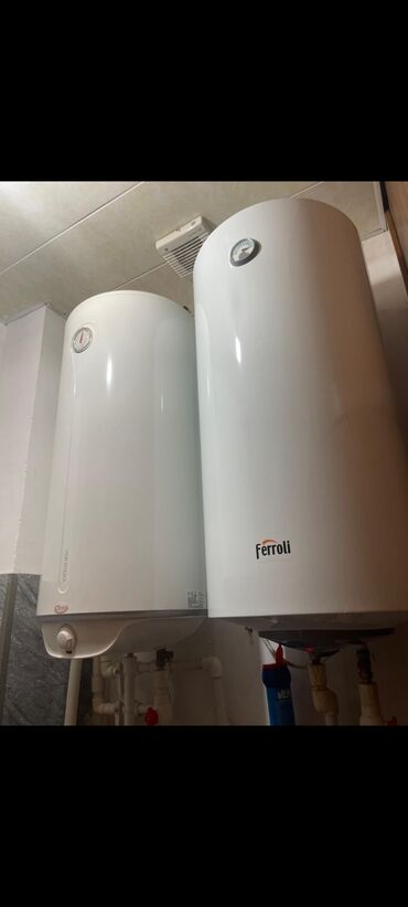 Kombilər: Ariston 2 ededdir. biri 100lt 70azn. biryerde 140azn . Unvan ;