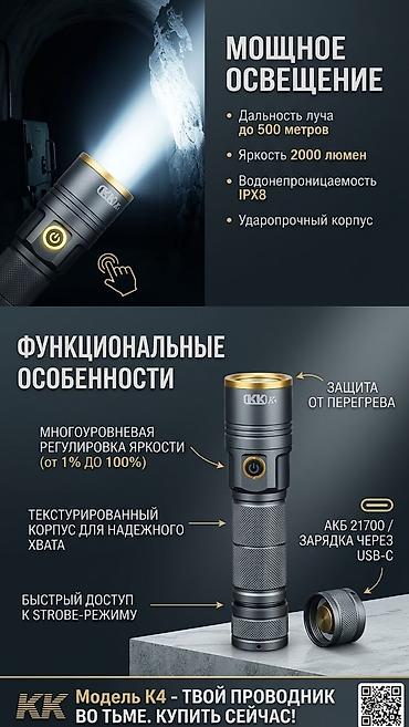 fly ezzy 3: Фонарь KK K4 — твой надёжный проводник во тьме! 🔥 ​Ищешь действительно — 1