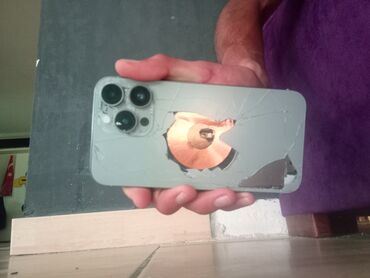 irşad telecom iphone x: IPhone 15 Pro, 128 GB, Blue Titanium, Qırıq
