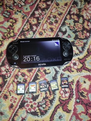 PS Vita (Sony Playstation Vita): Продаётся б/у Ps vita a1000 память 16гб Состояние отличное имеется