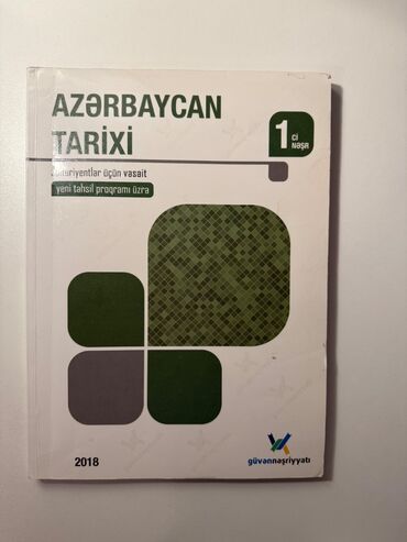 Tədris ədəbiyyatı: İşlənib, yaxşı vəziyətdədir
Hər biri 2 azn