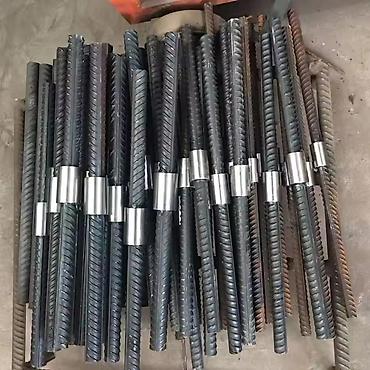 Другие строительные материалы: Муфты для соединения арматуры (резьбовые) Описание: - Прямые стальные — 7