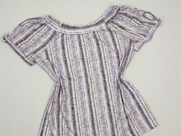 liliowa bluzki damskie: Bluzka Damska, M&Co, L, stan - Bardzo dobry