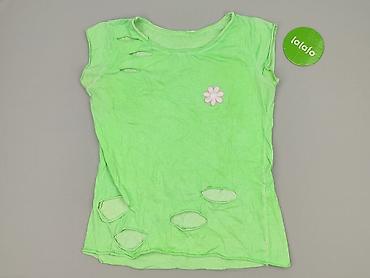 bluzki basic z dekoltem v: T-shirt damski, rozmiar S — 2