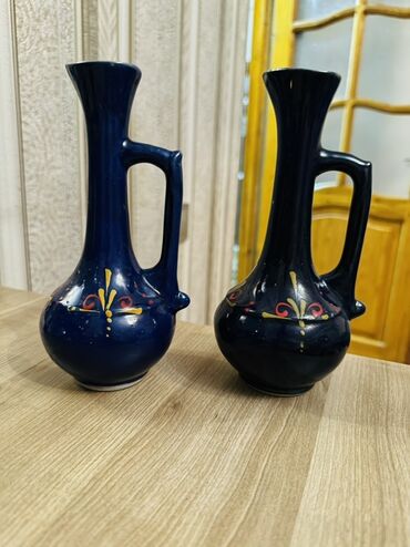 Süni güllər: Vaza dəsti, Keramika