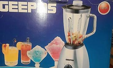 Blenderlər: Geepas GHM-803G blender – Güc: 500 W (220–240 V, 50/60 Hz) – Şüşə — 10
