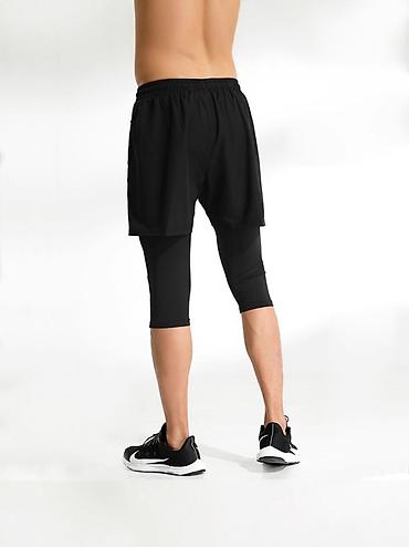 Шорты: Мужские шорты, 3XL, L, XL, Новый, цвет - Черный, Самовывоз — 5