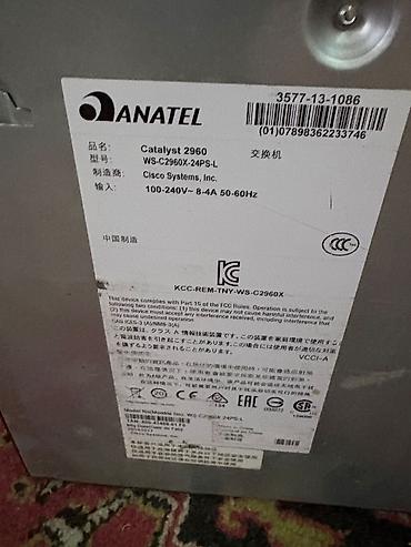 airtel 4g модем: Cisco Catalyst 2960-X (WS-C2960X-24PS-L) idarə olunan switch - — 5