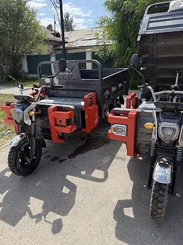 трицикл мини: Грузовые трициклы Naryn Moto с самосвальным кузовом - Формат — 2
